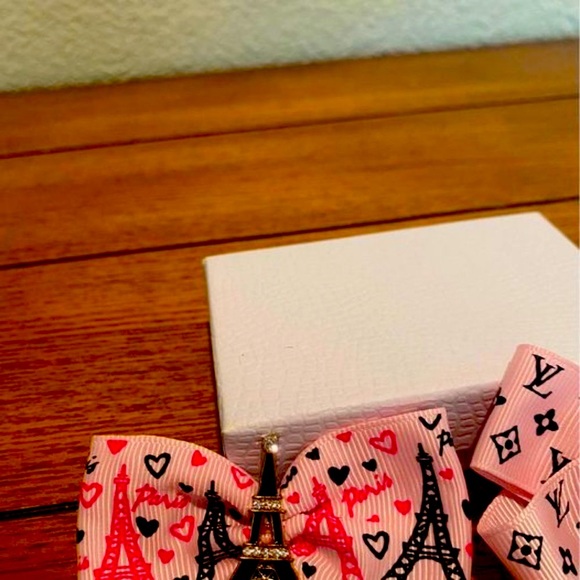 *HP NEW & UNWORN TOP KNOT BOW FOR YOUR SMALL DOG - Picture 2 of 6